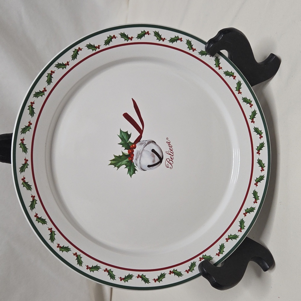 50% Off All Christmas!!  NWOT Hallmark Polar Express "Believe" Plate (10")